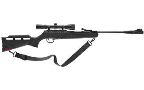 Umarex Targis Hunter Max Air Rifle, Break Barrel, .22 Pellet, 800 Feet Per Second, Matte Finish, Black, Included 3-9X32 Scope, Nucleus Rail, Single Shot, Silencair Non-Removable Suppressor 2244241