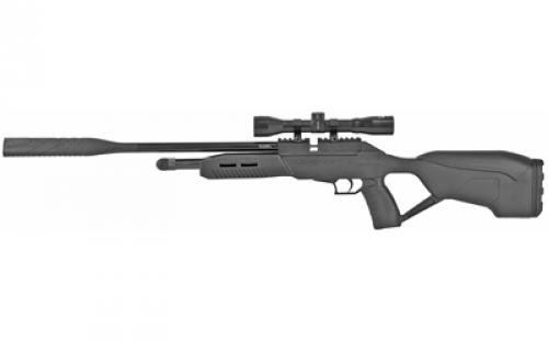 Umarex Fusion 2, Air Rifle, 177PEL, 700 Feet Per Second, CO2 Powered (Not Included), Bolt Action Cocking Mechanism, 18.5 Barrel, Black Color, Synthetic Stock, 4x32 Scope, 9 Rounds, Rotary Magazine 2251365