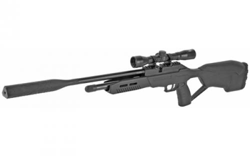 Umarex Fusion 2, Air Rifle, 177PEL, 700 Feet Per Second, CO2 Powered (Not Included), Bolt Action Cocking Mechanism, 18.5" Barrel, Black Color, Synthetic Stock, 4x32 Scope, 9 Rounds, Rotary Magazine 2251365