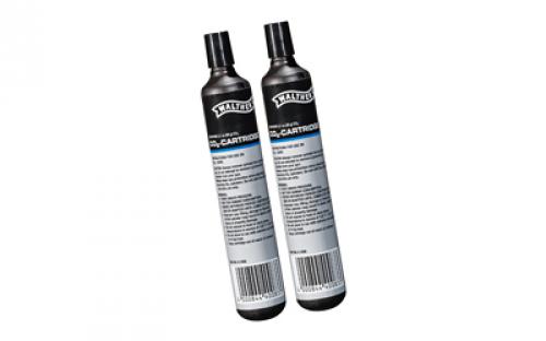 Umarex Walther 88 gram CO2 Cylinder, 2 pack 2252534