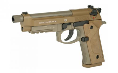 Umarex Beretta M9A3, Fully-Automatic Air Pistol, 177 BB, 330 Feet Per Second, Matte Finish, Flat Dark Earth, 18 Rounds 2253024