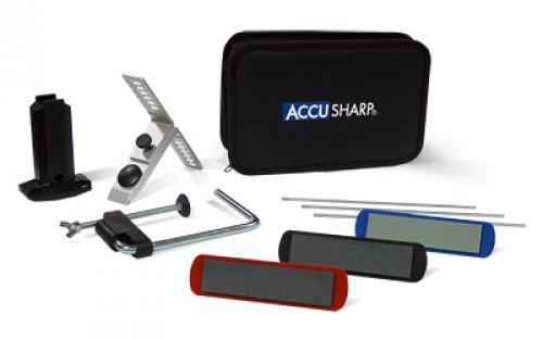 AccuSharp  Knife Sharpener, 3 Stone Precision Sharpening Kit 060C