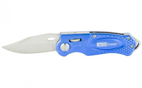 AccuSharp Sport Folding Knife, Blue 701C