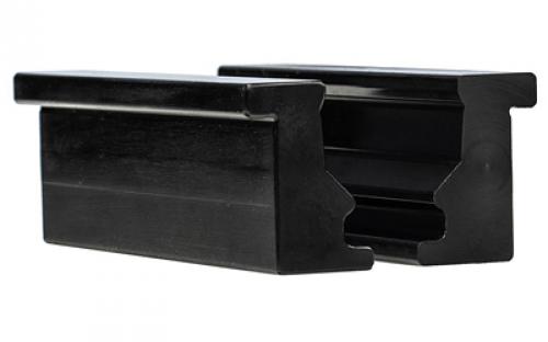 Aero Precision SOLUS Vise Jaws, Compatible with the Aero SOLUS Action, Poly Urethane Construction, 4.95 Long, Black APRH103074C