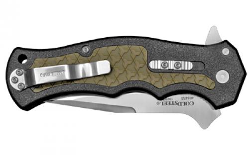 Cold Steel Crawford Model 1, Folding Knife, 4034SS Steel, Plain Edge, 3.5" Blade CS-20MWC