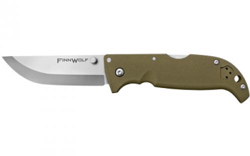 Cold Steel Finn Wolf, 3.5 Folding Knife, Plain Edge, AUS 8A Stainless, Pocket Clip CS-20NPF