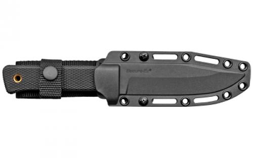 Cold Steel SRK Compact, Fixed Blade Knife, SK-5 with Black Tuff-Ex Finish, Plain Edge, 5" Blade CS-49LCKD