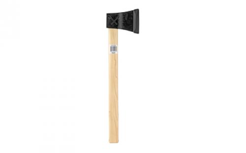 Cold Steel Axe Gang Hatchet, 20.25", Plain Edge, 1055 Carbon, Deep Forged American Hickory CS-90AXG