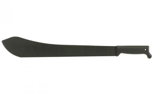 Cold Steel Bolo Machete, 23.5" Machete, Plain Edge, 1055 Carbon/Black, Polypropylene/Black CS-97LBMS