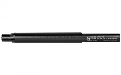 Geissele Automatics Reaction Rod, 223 Remington /556NATO, Makes The Removal and Installation of Barrels, Flash Hiders, Gas Blocks, and Handguards Much Easier and Simpler, Prevents Marring, 4140 Chrome Moly Steel, Black 10-169