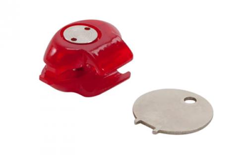 Allen Universal Trigger Lock, Fits Most Handguns or Revolvers, Red 18511