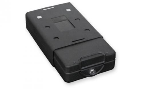 Bulldog Cases Car Safe, 11.3x6.9x2.5, Keyed Lock, Black BD1150