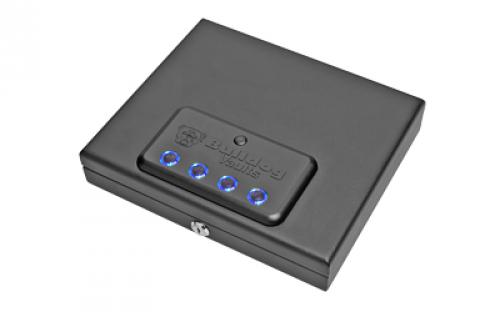 Bulldog Cases Safe, 11.5x9.75x2.5, Black, LED Digital Vault, Magnum Top Load, Security Cable Included BD4055L