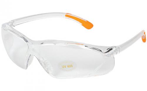 Allen Shooting Glasses, Clear/Orange Finish 22753