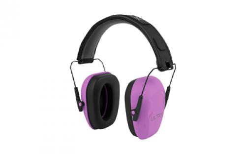 Allen ULTRX Shield Passive Muffs, Earmuff, NRR 23dB, Plum 4105