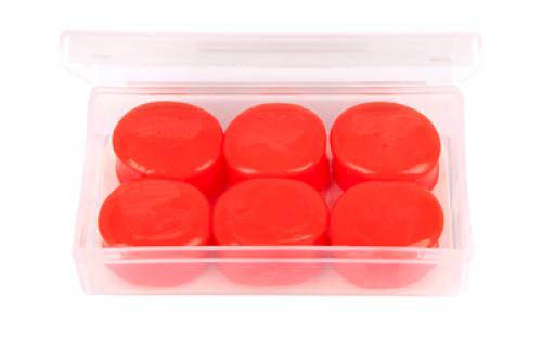 Allen ULTRX Silicone Putty Ear Plugs, NRR 22dB, Red, 3 Pairs, Includes Clear Storage Case 4123