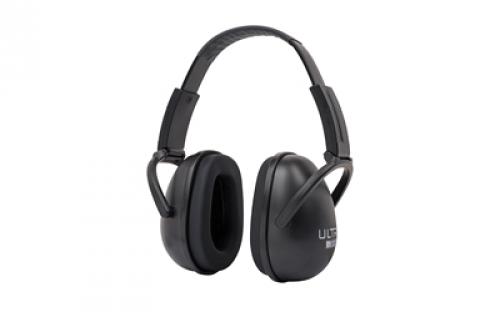 Allen ULTRX Sound Blocker Muffs, Earmuff, NRR 23dB, Black 4127