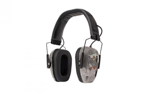 Allen ULTRX Bionic E-Muff, Electronic Earmuff, NRR 22dB, Rubberized Protective Coating, Veil Tac Gray 4147