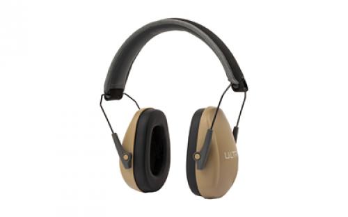 Allen ULTRX Slim Profile Passive Muff, Earmuff, NRR 23dB, Taupe 4154