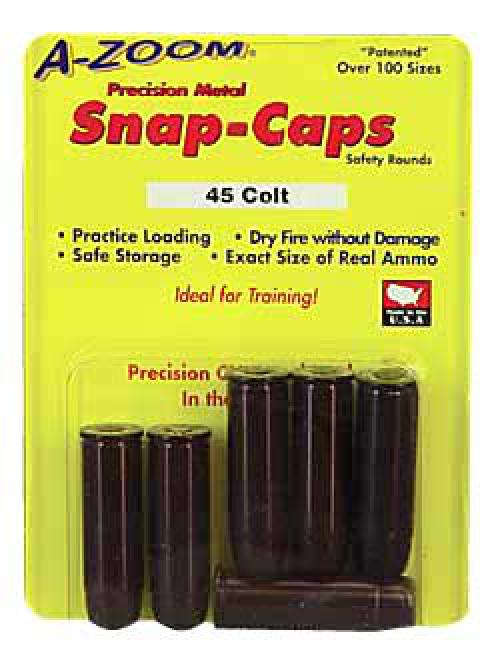 A-Zoom Snap Caps, 45LC, 6 Pack 16124