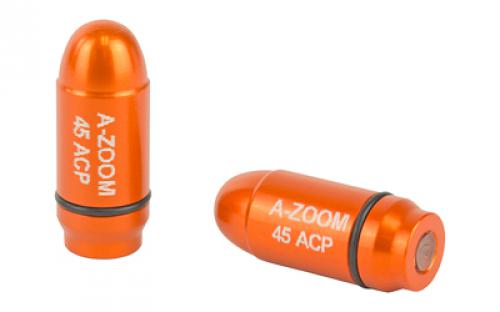 A-Zoom Strikercaps, Snap Caps, Orange, 9MM, 2/Pk 17102