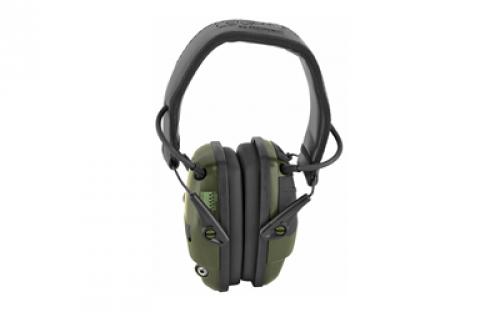 Howard Leight Impact Sport, Electronic Earmuff, Folding, OD Green R-01526