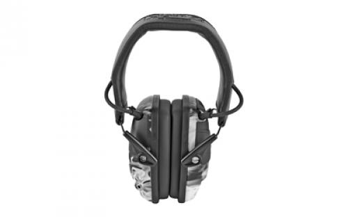 Howard Leight Impact Sport, Electronic Earmuff, Folding, Smoke Finish R-02531