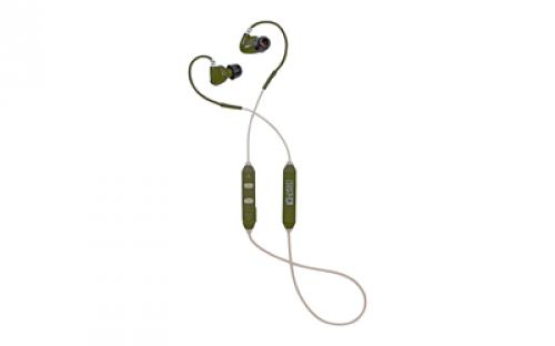 Howard Leight Impact Sport, In-Ear, Ear Plug, Realistic Hear-Through Audio, 85dB Sound Compression, USBVC Rechargeable Battery, Run-Time of 50 Working Hours, OD Green R-02700