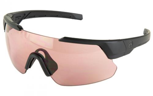 Magpul Industries Defiant Eyewear, Black Frame, Rose Lens MAG1044-0-001-3000