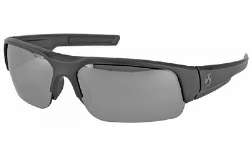 Magpul Industries Helix Eyewear, Polarized, Black Frame, Gray Lens/Silver Mirror MAG1097-1-001-1110