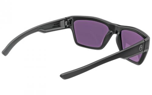 Magpul Industries Pivot Eyewear, Polarized, Black Frame, Violet Lens, Green Mirror MAG1128-1-001-4050