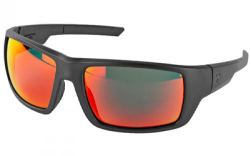 Magpul Industries Apex Eyewear, Polarized, Black Frame, Gray Lens/Red Mirror MAG1130-1-001-1140