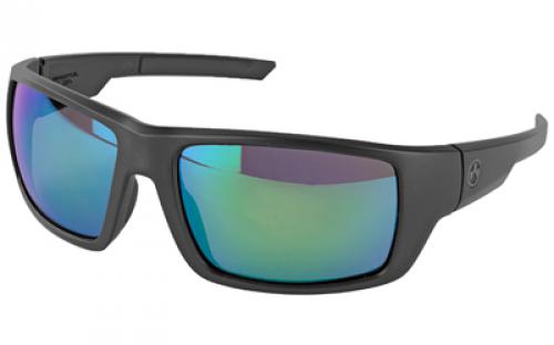 Magpul Industries Apex Eyewear, Polarized, Black Frame, Violet Lens/Green Mirror MAG1130-1-001-4050