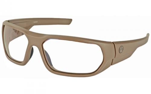 Magpul Industries Radius Eyewear, Flat Dark Earth Frame, Clear Lens MAG1145-0-245-1000