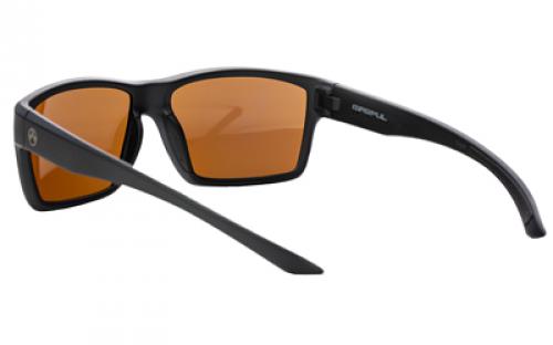 Magpul Industries Explorer Eyewear, Polarized, Black Frame, Bronze Lens/Blue Mirror MAG1147-1-001-2020