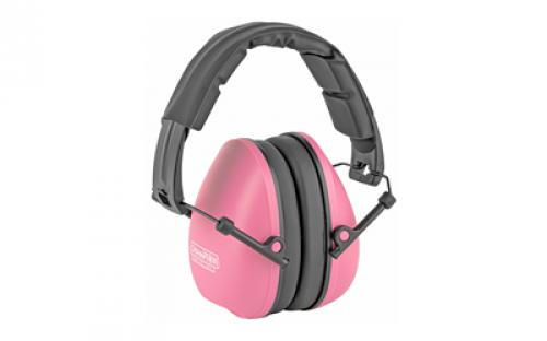 Champion Traps & Targets Slim Passive Earmuffs, Pink 40972