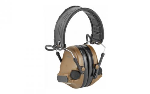 3M/Peltor ComTac V, Electronic Earmuff, Headband, Foldable, Coyote Brown Color MT20H682FB-09 CY