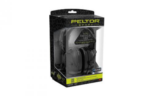 3M/Peltor Sport Tactical, Earmuff, Black, NRR 26 TAC500-OTH