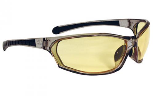 Radians Barrage Glasses, Gray Frame, Smoke Anti-Fog Lenses BE0641CS