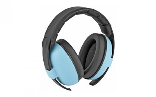 Radians Hushies Ultra Compact Ear Muff, Blue, Will Not Fit Adults - Ideal For Smaller Heads HSH0220CS