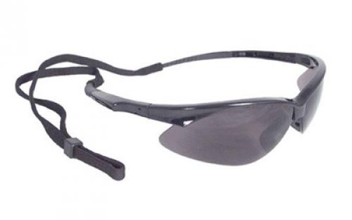 Radians Outback Glasses, Black Frame, Smoke Lens, With Cord OB0120CS