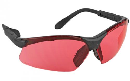 Radians Revelation Glasses, Black Frame, Vermillion Lens RV0180CS