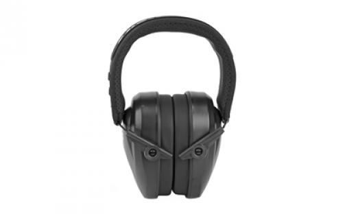 Walker's Razor Compact Passive, Earmuff, Black, 1 Pair GWP-CRPAS