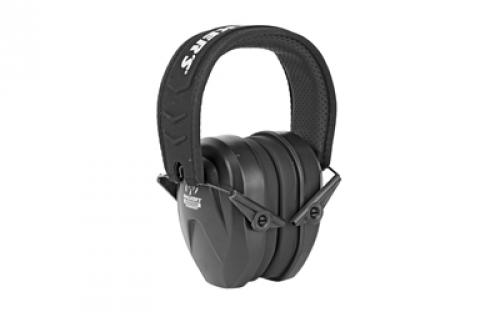 Walker's Razor Compact Passive, Earmuff, Black, 1 Pair GWP-CRPAS