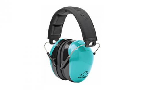 Walker's Passive, Earmuff, Padded Headband, Folding, Aqua GWP-DCPM-LTL