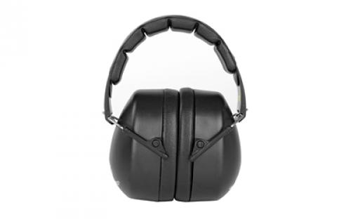 Walker's Earmuff, Folding, Padded Headband, Black GWP-EXFM3