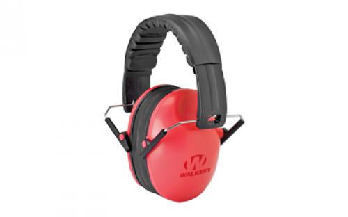 Walker's Passive, Ultra Compact Hearing Protection, Earmuff, Coral GWP-FKDM-COR