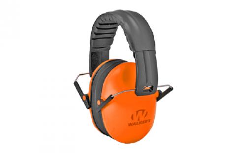 Walker's Passive, Ultra Compact Hearing Protection, Earmuff, Orange GWP-FKDM-OR