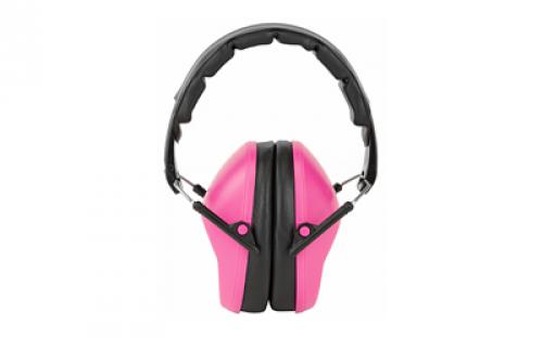 Walker's Passive, Folding Earmuff, Pink, 1 Pair GWP-FPM1-PNK