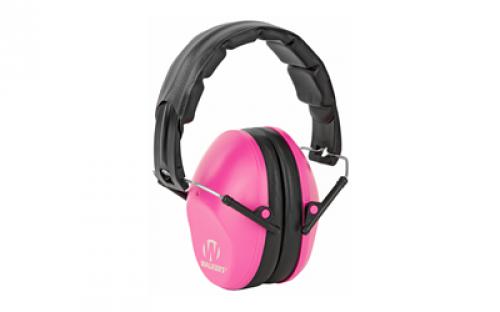 Walker's Passive, Folding Earmuff, Pink, 1 Pair GWP-FPM1-PNK